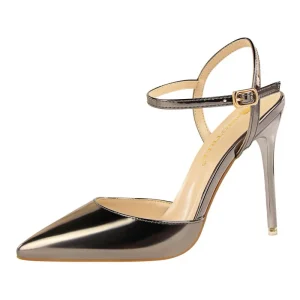 European and American Style Pump Shoes Women Heels With Simple Slim High Heels Shoes for Girls