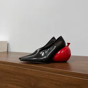 Exquisite Women’s Genuine Leather Pumps High Heels for Banquets Weddings Long Dresses Zip Thin Hard Wearing Heels Rhinestone
