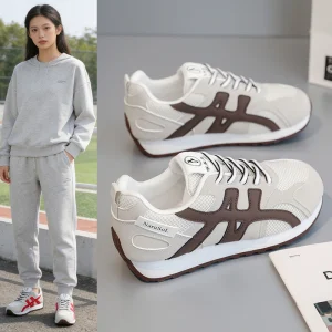 F881 High Quality New Spring Women’s Shoes Breathable Mesh Sneakers Korean Style Versatile Sports Shoes Casual Running Shoes
