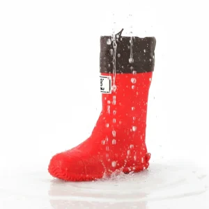 FSG-16 Women’s Rain Boots Non-slip PVC Waterproof Shoes Thick Bottom Water Boots for Women