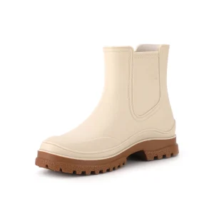FSZ 25 Women’s Short PVC Ankle Rain Boots Cotton Lining Breathable Waterproof Non Slip