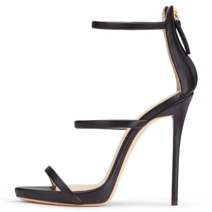 Factory Classic Party Heels Basic Evening Dress Shoes Summer Ladies Platform Heeled Sandals Women High Heel Strappy Sandal