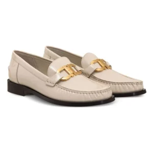 Factory Customized Comfortable Anti-Slip Women’s Slip-On Loafers Breathable Flat Shoes Solid Patent Leather for Spring Summer