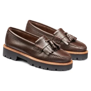 Factory Customized Layton Softy Super Lug Weejuns Tassels Decoration Women’s Loafers and Moccasins