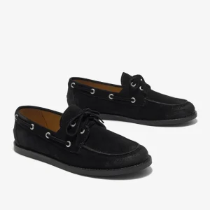 Factory Customized Soft Leather Lace Tie Decoration Women’s Slip On Boat Shoe Loafers Anti Slip Fashion Trend