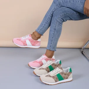 Factory Direct Lace Up Sneakers for Women Printed Sneakers for Women Women’s Fashion Sneakers Casual