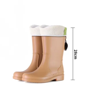 Factory Direct Rubber Rain Boots Winter Waterproof Boot Designer Boot Women