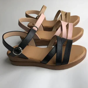Factory Direct Sale Female Wedge Sandals Shoes Women Comfort Walking Sandals