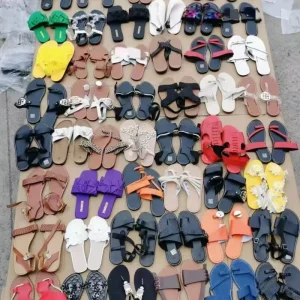 Factory Direct Sales of African Women’s Slippers New Summer Flat Fashionable Beach Sandals in Stock