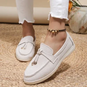 Factory Direct Sales of New Summer Plus Size Women’s Casual Loafers with a Shallow Toe and Comfortable