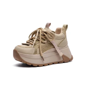 Factory Direct Sneakers Autumn Height Increasing Sneakers Women Rhinestone Fashion Sneaker