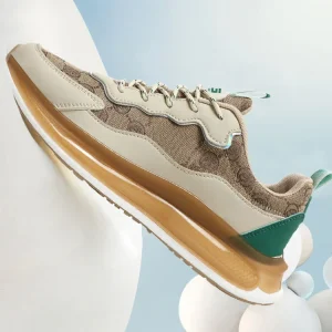 Factory Direct Soft Sneakers Sneakers Autumn for Women New Fashion Outdoor Sneakers Lace up Breathable