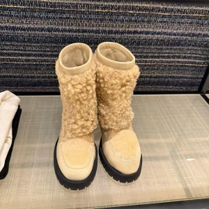 Factory Direct Winter Women Colorblock Boots Designer