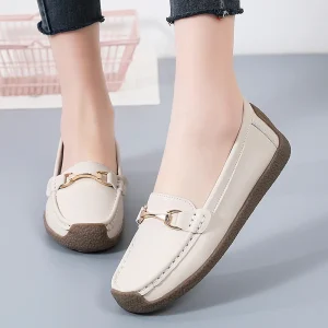 Factory Direct Women’s Big Size Casual Shoes Breathable Soft Walking Shoes Woman Fashion Casual Flat Shoes
