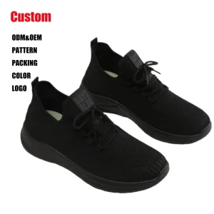 Factory High Quality Men’s Women’s Lightweight Anti Odor Slip On Mesh Upper Breathable Running Shoes Classic Casual Outdoor