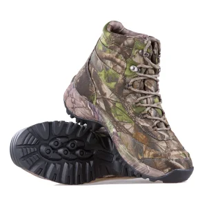 Factory OBM ODM Custom 6 Inches Hunting Camo Fabric Waterproof Hiking Outdoor Mens and Women’s Boots