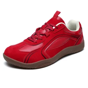 Factory OEM Plus Size Rubber Sole Unisex Wide-toe Shoes Lace-up Women’s Casual Sneakers Barefoot Shoes