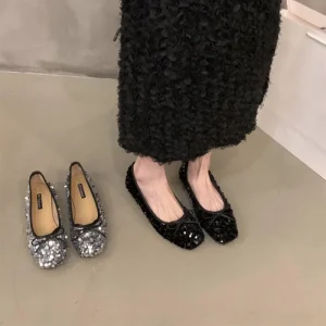 Factory Price New Shoes Women’s Breathable Light Casual Flats Shoe