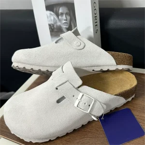 Factory Price Wooden Slippers Men’s and Women’s Spring Mules
