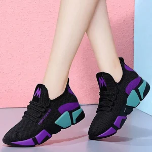 Factory Sale Women’s Casual Outdoor Sports Travel Running Shoes New Fashion Breathable Design for Summer and Winter Season