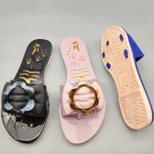 Factory Women’s Summer Open Toe Designer Sandals Lightweight Anti-Slip Slide for Slippers for Ladies