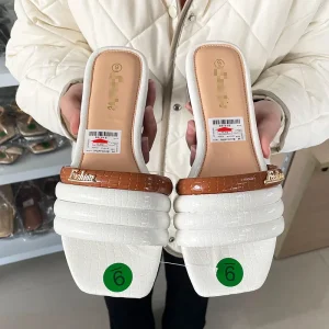 Fancy Design Outdoor Ladies Casual Walking Style Soft Women Ladies Slippers and Sandals Chaussures Femme Babouche