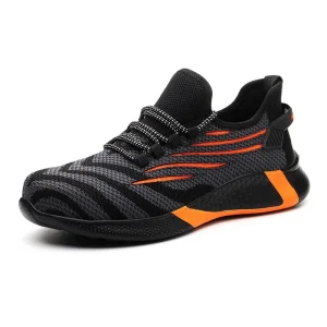 Fashion Casual Lightweight Sneakers Indestructible Steel Toe Boots Ladies Work Sports Safety Shoes Woman Safety Shoes