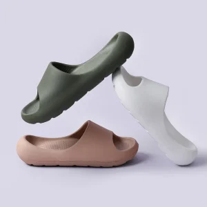 Fashion Comfortable Cool Slippers Women’s New Summer Thick Soled Household Anti-skid Outdoor Cloud Slippers