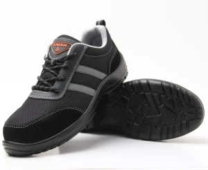 Fashion Jogger Safety Boots For Unisex Breathable Fly Knit Steel Toe Anti Smashing Security Shoes