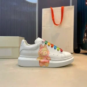 Fashion LaBu the Monsters Alexander Sports Shoes Women’s Walking Shoes High-quality Designer Brand Genuine Leather Men’s
