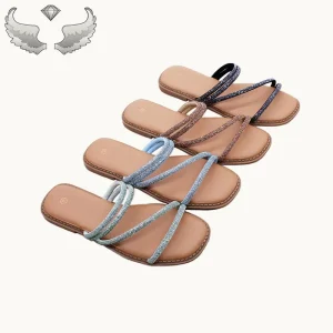 Fashion Outdoor Casual Women’s Flat Sandals and Slippers Comfortable Soft Lightweight Breathable Daily Women’s Sandals