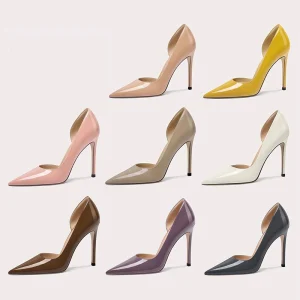 Fashion Pointed Toe Stiletto Design Light Thin Elegant Style Dress Sandal Shoes Ladies Pumps Heels for Women