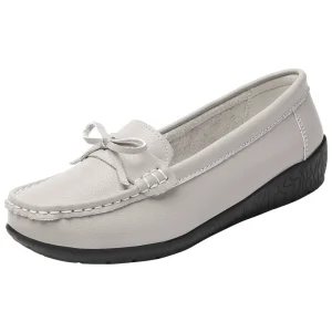 Fashion Shoes New Women’s Nurse Shoes Casual Flat Single Loafers with Slip On Closure Ladies Shoes