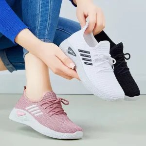 Fashion Spring Women Casual Shoes Breathable Sneakers Women New Fashion Mesh Sneakers Shoes Sports Shoes