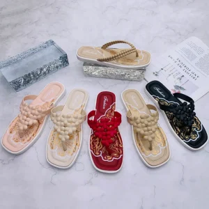 Fashion Summer Chappal Sandals Chausure Pour Femme Flip Flops Slipper for Women