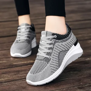 Fashion Trend Walking Breathable Shoes for Women New Style White Sneakers Women’s Casual Shoes