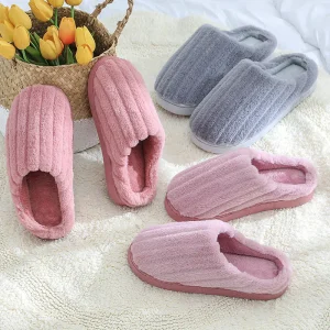 Fashion Women House Slippers Soft Winter Warm Slides Slippers Cute Slippers for Girl