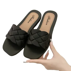 Fashion Women’s Slippers Casual Flat Slippers All match Comfortable Women’s Shoe