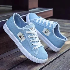 Fashionable Breathable Mesh Women’s Running Tennis Shoes Flat Casual Women’s Sneakers