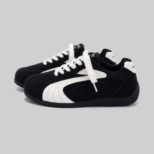 Fashionable Breathable Women’s Running Sneaker High quality Lace up Anti slip Casual Sports Shoes Mesh Upper Cotton