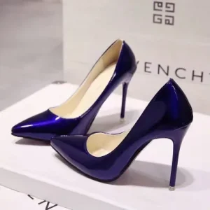 Fashionable Red Bottom Stiletto Bridal Pumps for Women Pointed Toe High Heels Comfortable Slip On Women’s Wedding Sandals