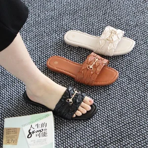 Fashionable Retro New Style Casual Comfortable Women’s Flat Sandals and slippers Lightweight Durable Sandals
