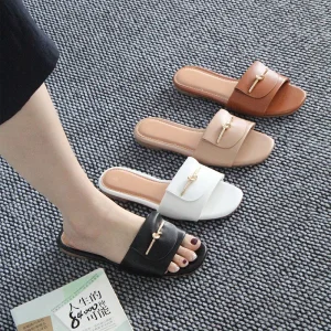 Fashionable Summer Open-toe Lightweight Breathable Retro Durable Comfortable Women’s Sandals and slippers