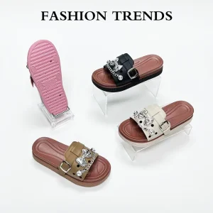 Female Summer Outdoor Fashion Women Classic Ladies Flat Sandals Wear Slides Slippers