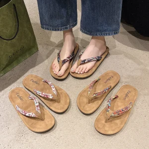 Flat Bottomed Flip Flops Women’s Outdoor Spring Summer Autumn Fashion Trend Style Skirt Beach Shoes