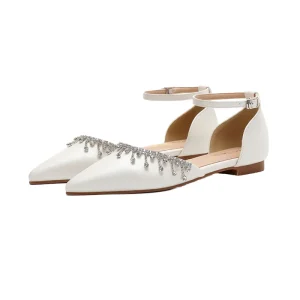 Flat Leopard Pattern Buckle Platform T Strap Summer Shoes Designer New High Quality Pointed Fashion Elegant Sandals Wedding