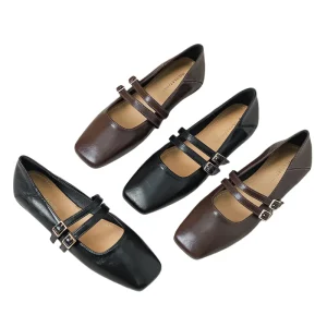 Flat Shoes New Lightweight Breathable Soft Sole Women’s Flat Shoes for Work Commuting