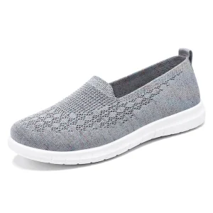 G YS22 Women’s New Casual Flats Comfortable Lightweight Low Heels Sneakers for Summer Outdoor Running Shoes for Walking