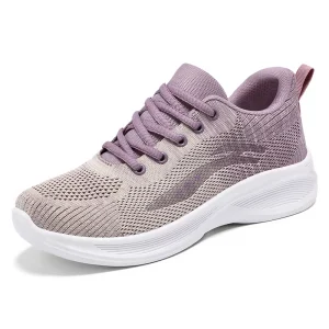 G YS89 Women’s Sporty Casual Shoes Comfortable Soft Sole Jogging Walking Shoes Non-slip Outdoor Fashion
