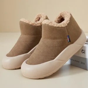 GM YT09 Women’s Casual Slip On Fly Knit Winter Walking Shoes Warm Home Use New Fashion Design
